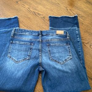 BP jeans, size 27 capri style with a fun hem